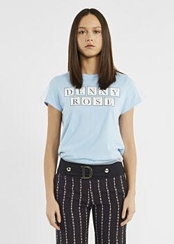 T-shirt with tulle panel Denny Rose