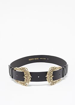 Belt with double buckle Denny Rose