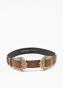 Belt with double buckle Denny Rose