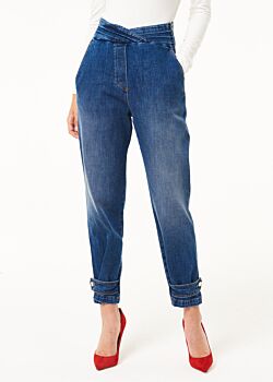 Jeans con fibbie Denny Rose