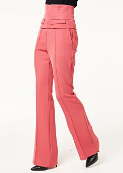 Trousers with pressed pleat Denny Rose