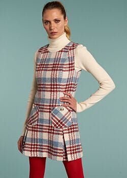 Checked dress Denny Rose