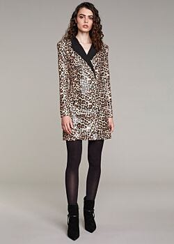 Abito con stampa animalier Denny Rose