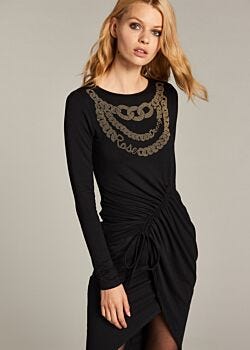 Dress Black Denny Rose