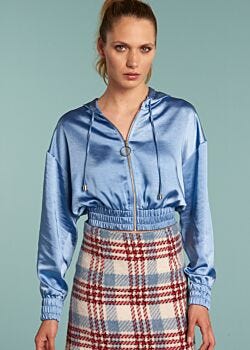 Blouse Blue Denny Rose