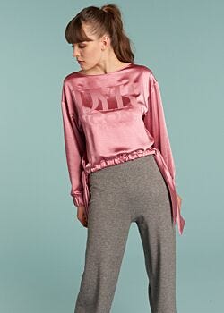 Blusa con stampa Denny Rose