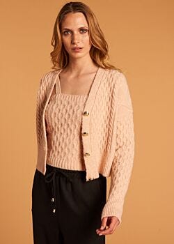 Cardigan Yellow Denny Rose