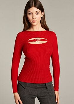 Jumper with boat neckline Denny Rose