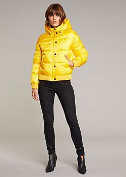 Pudded Jacket Yellow Denny Rose Jeans