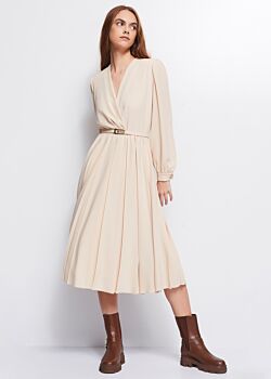 Fluid fabric dress Denny Rose