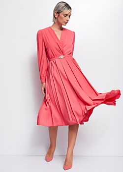 Fluid fabric dress Denny Rose