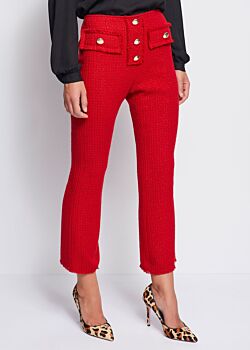 Bouclé trousers Denny Rose