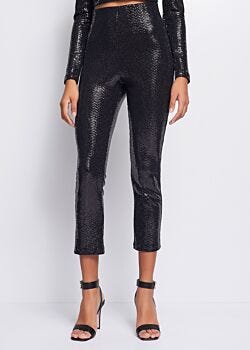 Trousers with sequins Denny Rose