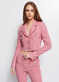 Bouclé jacket Denny Rose