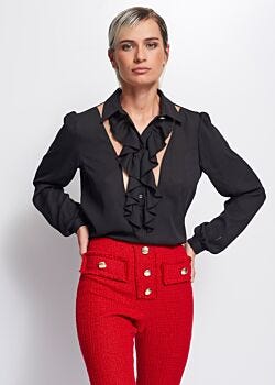 Georgette shirt Denny Rose