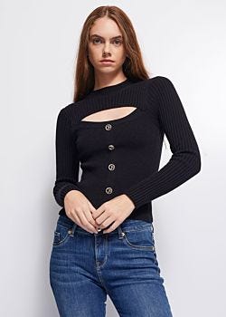 Jumper with cut-out Denny Rose