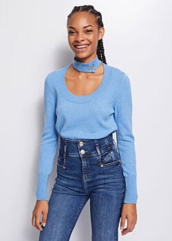 Loose-fit jumper Denny Rose