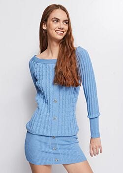 Cable knit dress Denny Rose