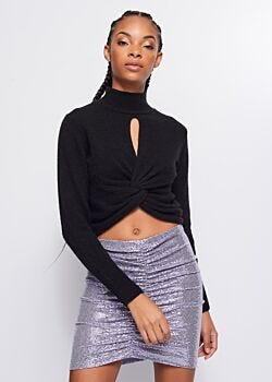 Jumper with lace detailing Denny Rose