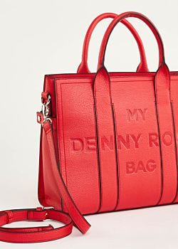 Shopping bag con stampa Denny Rose Borse
