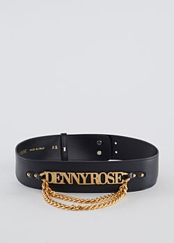 Bustier belt with logo Denny Rose