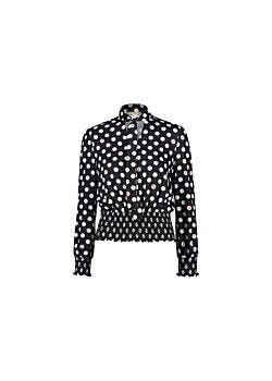 Black-white Pois Blusa a pois Denny Rose Jeans