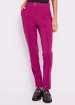 Trousers with pleat Denny Rose