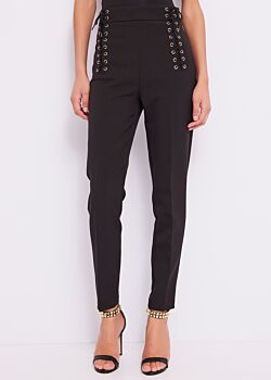 Black Trousers with ties Denny Rose
