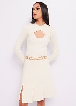Egret Cable-knit jumper Denny Rose