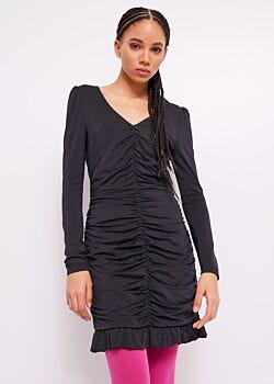 Black Vestito in jersey Denny Rose Jeans