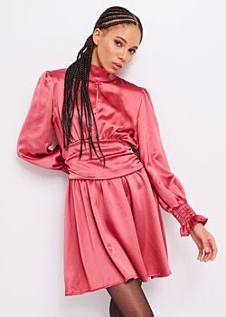 Jazzy Satin dress Denny Rose Jeans