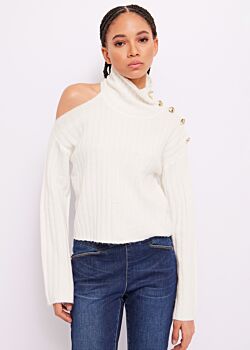 Maglia dolcevita in misto lana Denny Rose Jeans