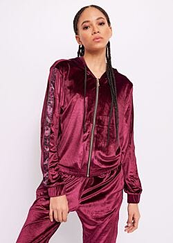 Red Plum Felpa con cappuccio e zip Denny Rose Jeans