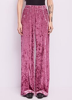 Tulipwood Pink chenille trousers Denny Rose