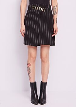 Black Pinstriped miniskirt Denny Rose