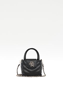 Mini bag in similpelle trapuntata Denny Rose Borse