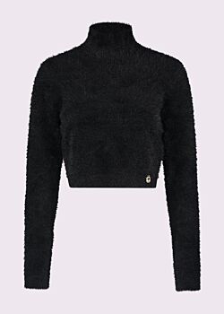 Black Maglia in filato nero Denny Rose Jeans