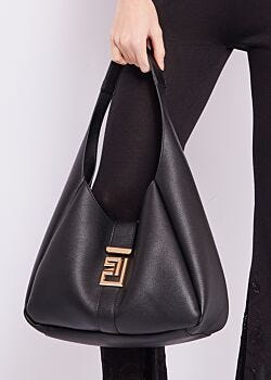 Faux-leather hobo bag Denny Rose Borse