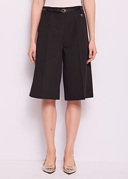 Black Bermuda nero con cinturino Denny Rose Jeans